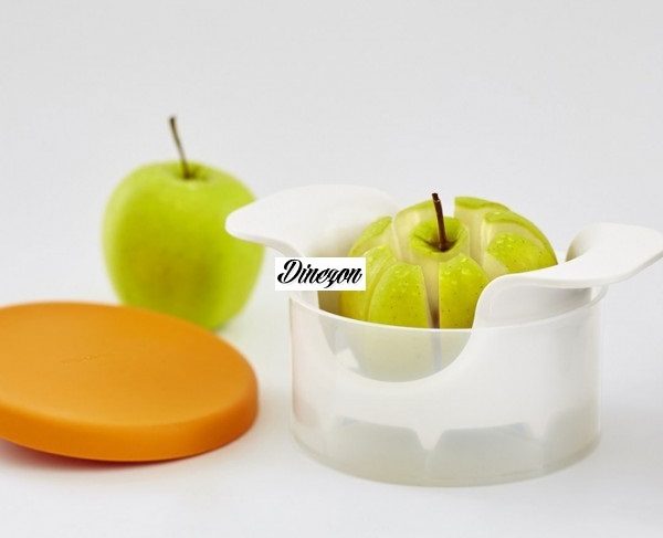 Fiskars kráječ na jablka s nádobou Functional Form 1016132