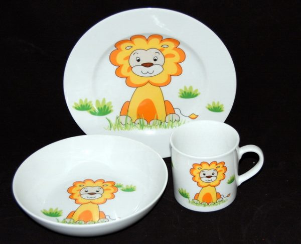 Lubiana dětský set Lev roma/margot 5137C - 3 ks