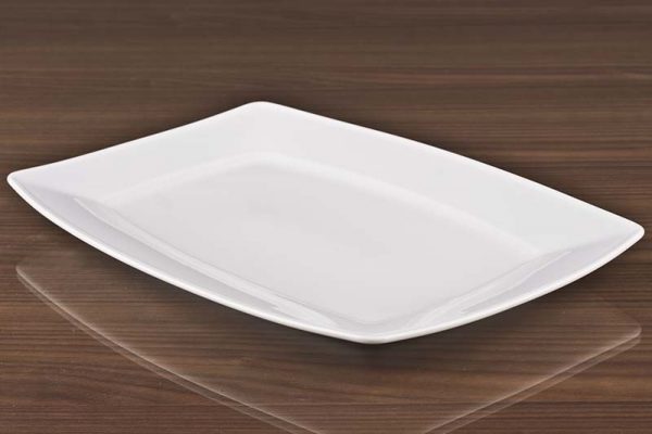 Lubiana mělká mísa 28cm Victoria White
