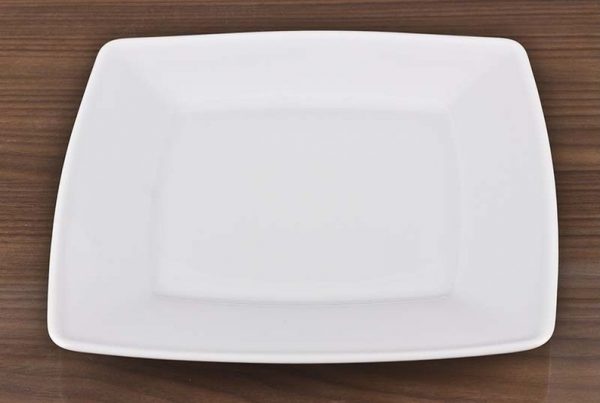 Lubiana mělký talíř 32cm Victoria White