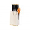 FISKARS Functional Form blok s pěti noži 1014209 + ostřič Essential 1023811 - Image 4