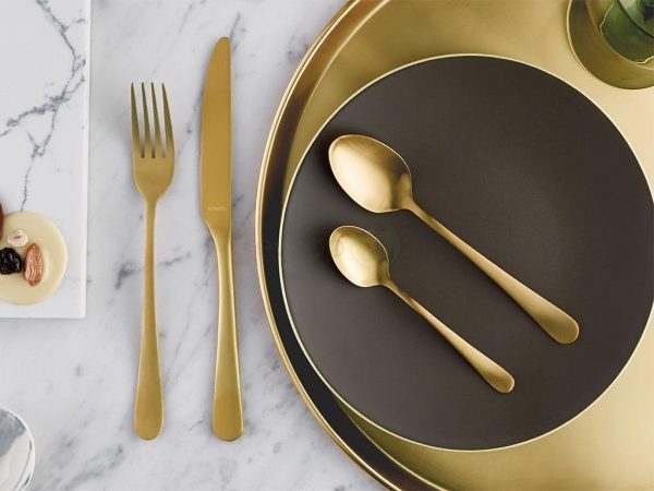 Amefa jídelní příbor Austin Gold 24 dílný