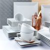 Lubiana porcelánová souprava Classic White 30 dílná - Image 2